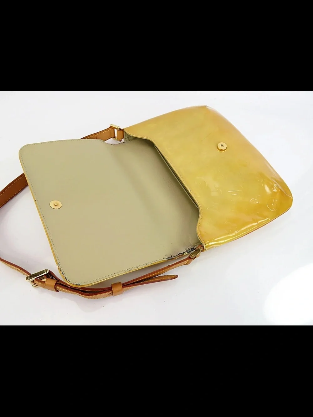 Louis Vuitton glossy patent